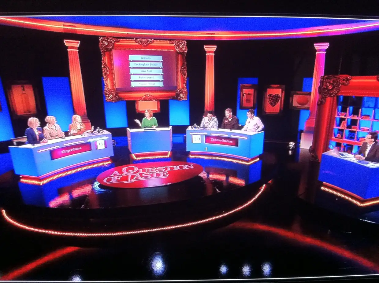 Question of Taste BBC1 - Foodie's quiz show