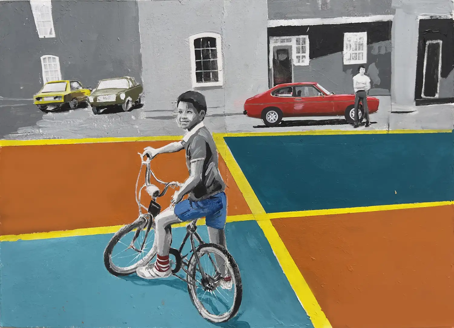 Boy On Bike