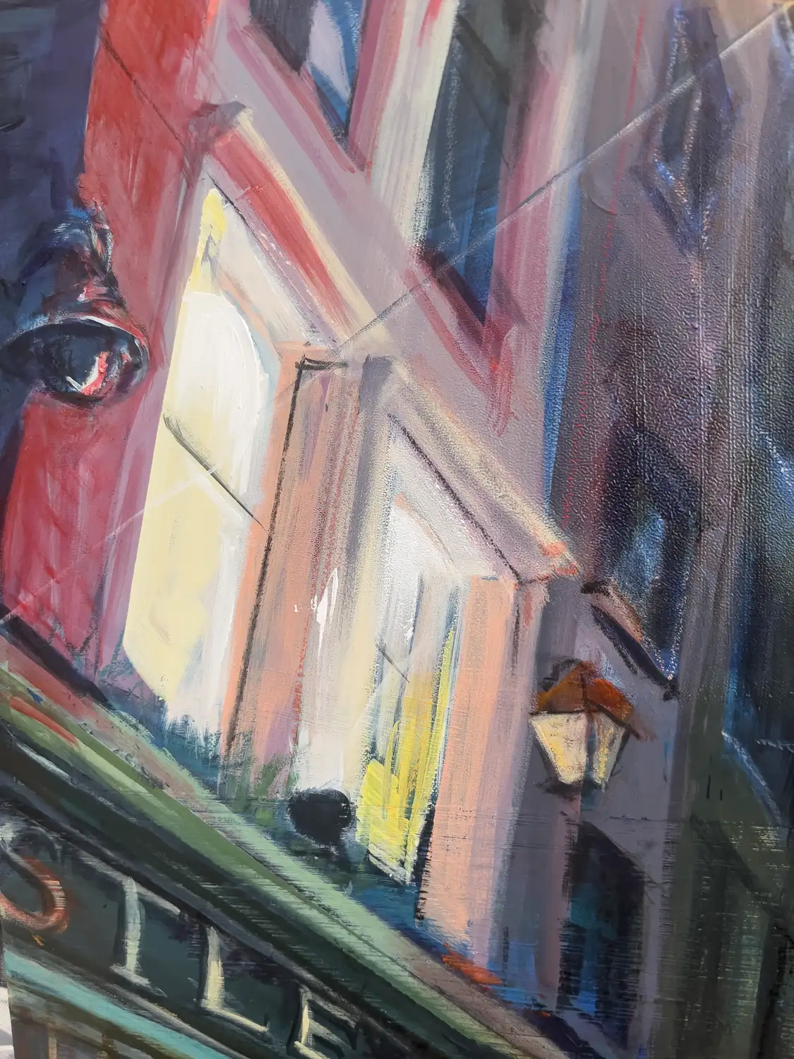 Soho Windows at night