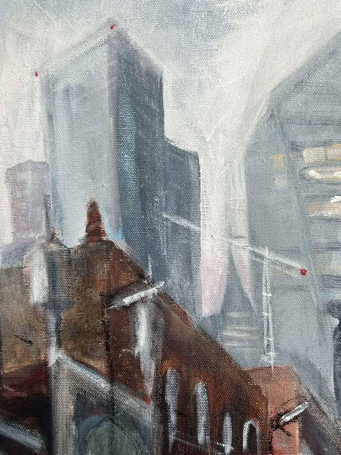 Whitechapel Crane and Minaret