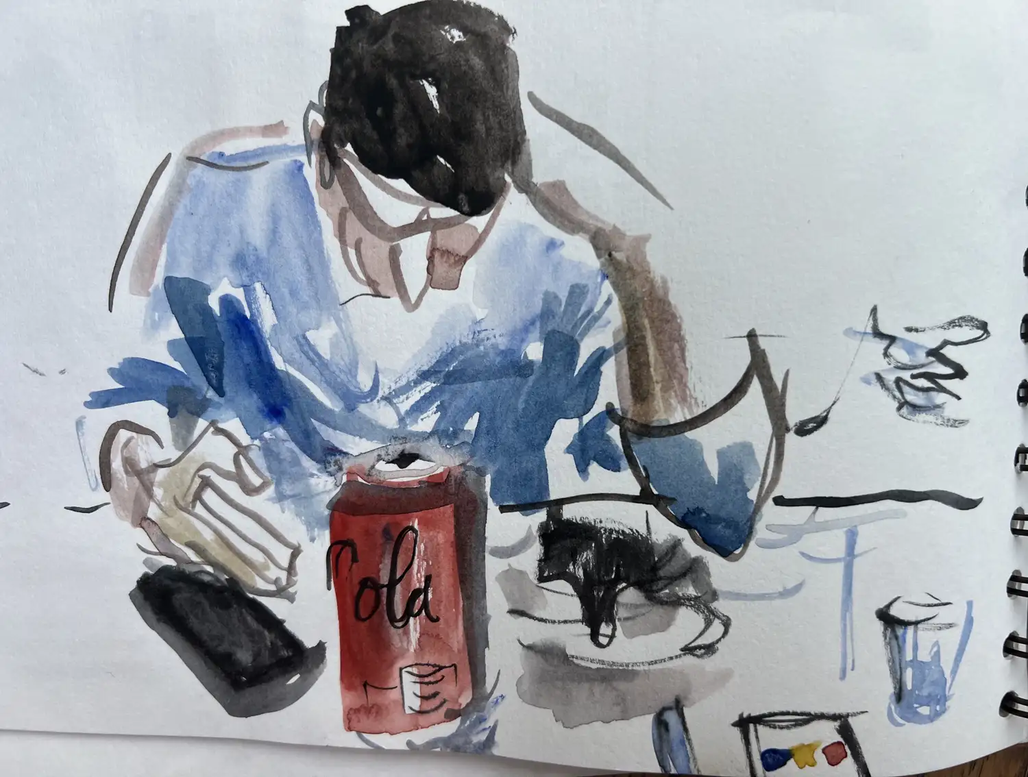 British museum cafe coke