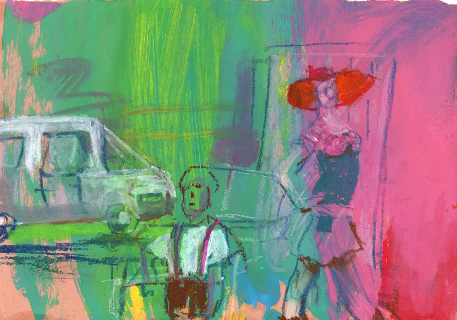 circus woman child